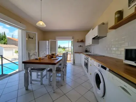 Louis, Chaleureuse villa avec piscine privé et terrasse - Photo 11