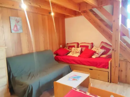 Charmant Duplex avec Mezzanine et Internet au Cœur du Hameau - Proche Pistes Ski - Photo 2