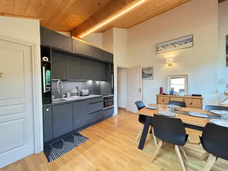 Duplex 3 chambres au pied des pistes avec piscine et parking - Photo 8