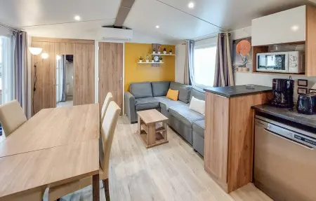 Mobil Home 8 personnes à Saint Julien en Born - Photo 4