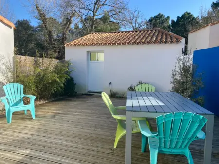 Évasion en Forêt, Plage à Proximité - Pavillon Confortable pour 4 à Longeville-sur-Mer - Photo 1