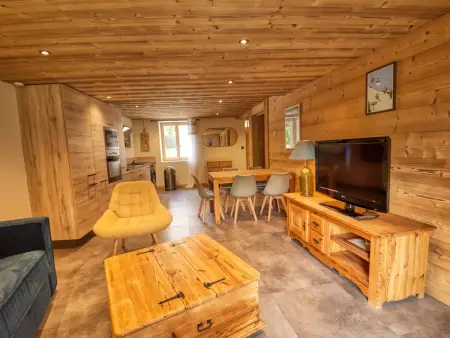 Appartement rénové au cœur de Morillon pour 6 pers. - Photo 2