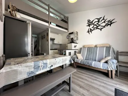 Maison rénovée 4 pers à La Palmyre, terrasse, animaux admis, parking - Photo 6
