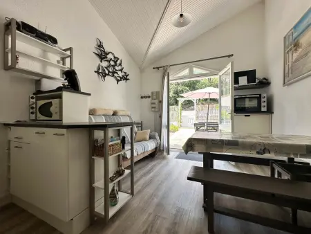 Maison rénovée 4 pers à La Palmyre, terrasse, animaux admis, parking - Photo 7