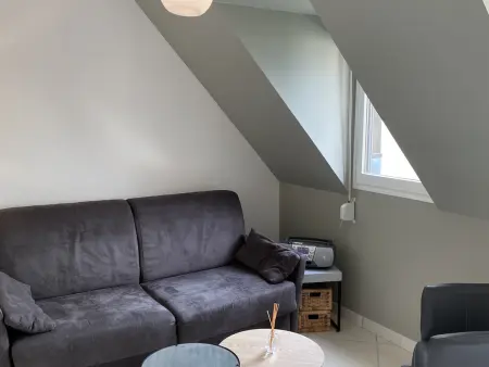 Cabourg: Appartement 3P à 200m de la plage, 2 chambres, balcon, internet - Photo 3