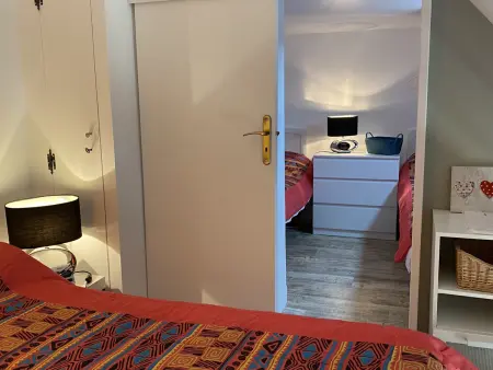 Cabourg: Appartement 3P à 200m de la plage, 2 chambres, balcon, internet - Photo 11