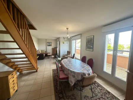Dives-sur-Mer, 3 pièces duplex, terrasse, animaux admis - Photo 5