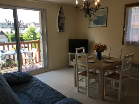Appartement 2 pièces à Cabourg - Proche plage et centre-ville, balcon et parking privé - Photo 1