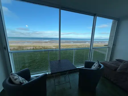 Appartement Varaville: Face à la mer avec loggia et parking privé, 4 pers. - Photo 6