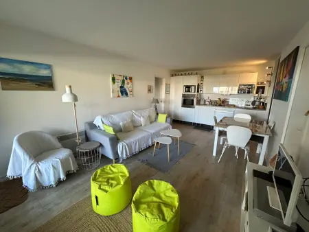 Appartement 3 pièces avec jardinet, 6 personnes, internet, proche Grand Hôtel de Cabourg - Photo 3
