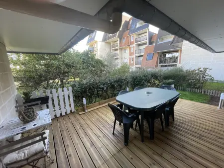 Appartement 3 pièces avec jardinet, 6 personnes, internet, proche Grand Hôtel de Cabourg - Photo 7