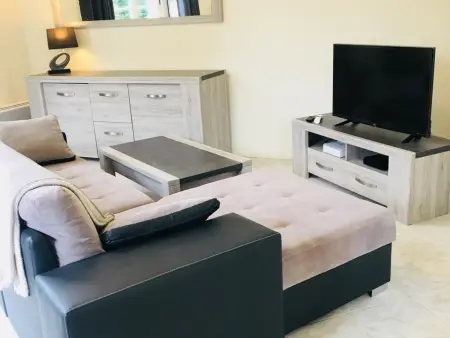 Appartement rénové en rez-de-jardin, proche centre, 2 pièces, 4 pers., équipements modernes, Cabourg - Photo 1