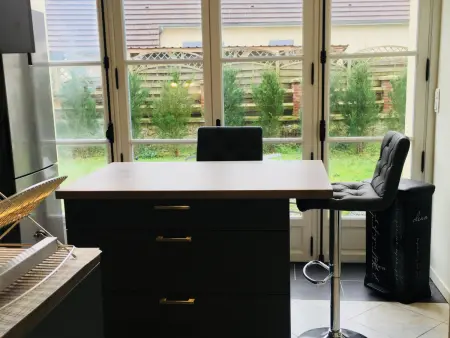 Appartement rénové en rez-de-jardin, proche centre, 2 pièces, 4 pers., équipements modernes, Cabourg - Photo 9
