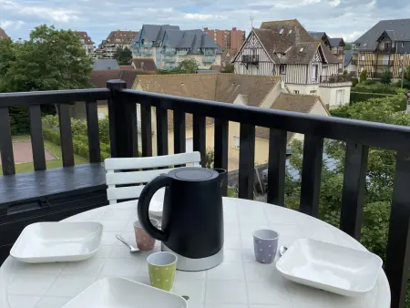 Appartement 2 Pièces à Cabourg, Proche Plage et Thalasso, Balcon, Wifi, 4 Pers - Photo 9