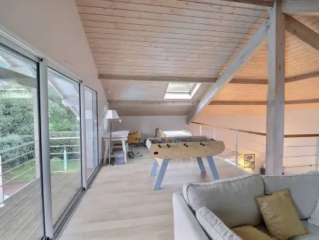 Villa contemporaine à Seignosse avec piscine chauffée, proche océan - Photo 13