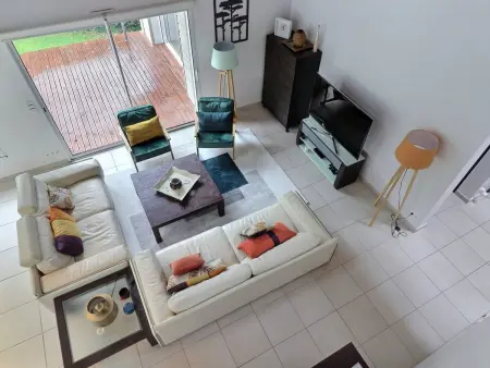 Villa contemporaine à Seignosse avec piscine chauffée, proche océan - Photo 17