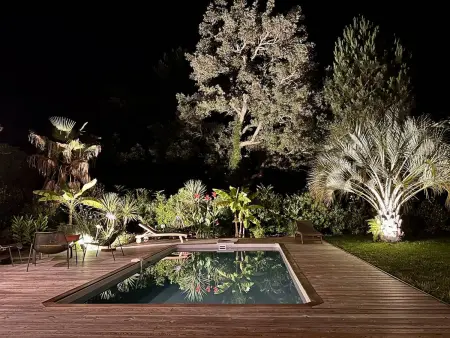 Villa avec piscine chauffée, jardin exotique, au calme proche plages et commerces, Capbreton - Photo 3