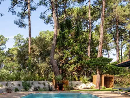 Villa de luxe avec piscine chauffée, jacuzzi, sauna au cœur de la forêt des Landes - Photo 7