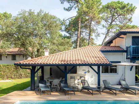 Villa de luxe avec piscine chauffée, jacuzzi, sauna au cœur de la forêt des Landes - Photo 22