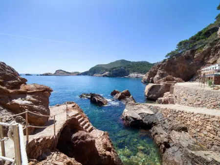 Charmant duplex avec piscine et Wifi à Begur, Appartement 3 personnes à Begur - Photo 12