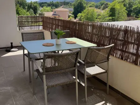 T2 climatisé avec terrasse, proche plages et commerces, idéal famille, linge inclus - Photo 14