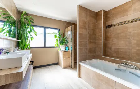 Modern Villa with Private Pool, Maison 11 personnes à Saint Aignan Grandlieu - Photo 25
