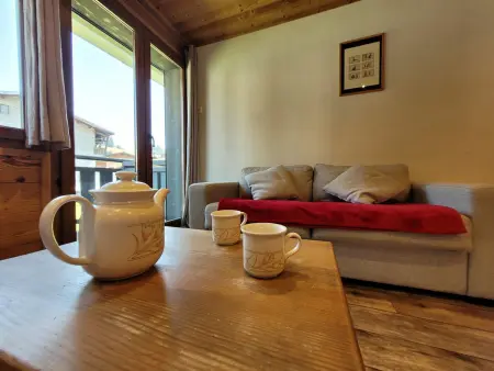 Appartement familial confortable aux Gets, capacité 4 personnes, balcon et WiFi - Photo 2