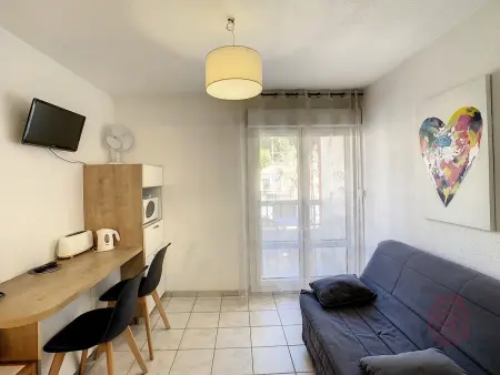 Charmant Studio à Lamalou, 400m du Centre, Balcon, Wifi, Animaux Bienvenus - Photo 1