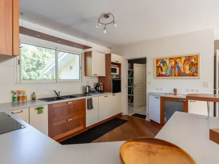 Villa familiale avec piscine chauffée, clim, 4 chambres, proche golf et plages - Photo 12