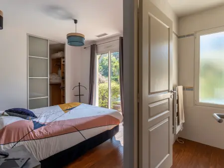 Villa familiale avec piscine chauffée, clim, 4 chambres, proche golf et plages - Photo 19