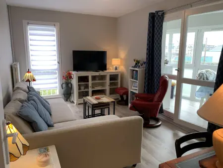 Charmant T2 à Cabourg, proche centre et plage, calme, loggia, ascenseur, animaux acceptés - Photo 1