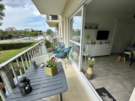 Charmant 2 pièces, balcon, proche centre-ville Cabourg, 4 pers, parking sécurisé - Photo 5
