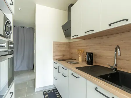 Bel appartement neuf à Mimizan Plage, 400m de l'océan, 2 étoiles, 4 pers, parking, balcon, tout équipé - Photo 4