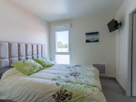 Bel appartement neuf à Mimizan Plage, 400m de l'océan, 2 étoiles, 4 pers, parking, balcon, tout équipé - Photo 6