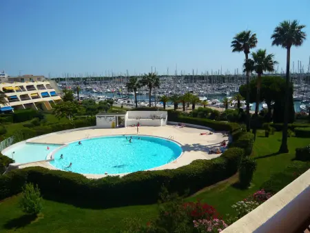 Port Camargue : Charmant T3 refait, 100m plage, piscine privée, parking, pour 4 pers. - Photo 9