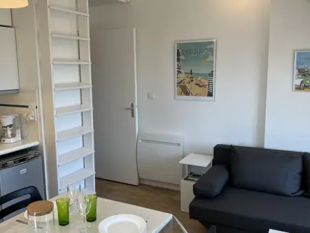 Appartement 2 pièces en bord de mer avec accès direct à la plage de Cabourg, proche Thalassothérapie - Photo 3