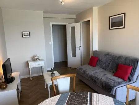Studio cabine avec parking près de la plage, Appartement 4 personnes à Le Home Varaville - Photo 6