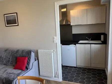 Studio cabine avec parking près de la plage, Appartement 4 personnes à Le Home Varaville - Photo 7