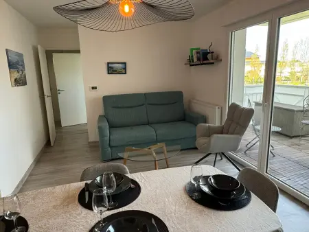 Charmant 2P avec balcon, proche plage et centre | Parking | Wifi | 4 pers | Cabourg - Photo 8