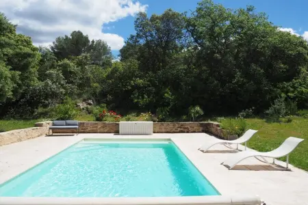 Ferienhaus in Villes-sur-Auzon, Maison à Villes-sur-Auzon avec Piscine - Photo 3