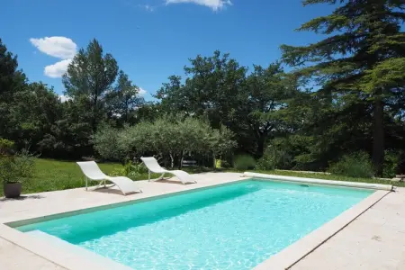 Ferienhaus in Villes-sur-Auzon, Maison à Villes-sur-Auzon avec Piscine - Photo 18