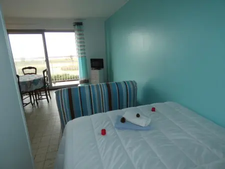 Studio vue mer pour 2 personnes à Notre-Dame-de-Monts, animaux acceptés - Photo 10