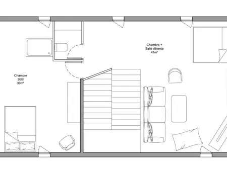 Maison rénovée 12 pers proche Loudenvielle avec Wifi et animaux admis - Photo 21