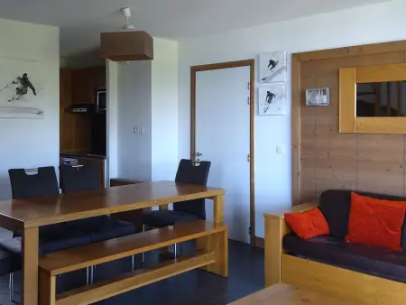 Arc 1600: Appartement 3 pièces, 8 personnes, piscine, parking - Photo 1
