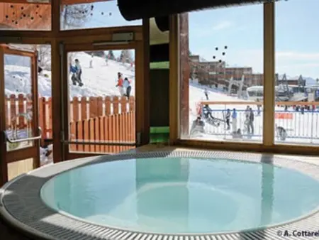 Arc 1600: Appartement 3 pièces, 8 personnes, piscine, parking - Photo 12