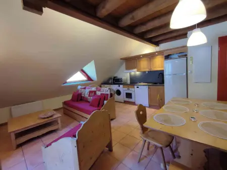 Duplex cosy avec balcon et parking à Pra-Loup, 8 pers - Photo 1