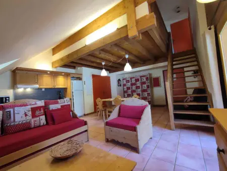 Duplex cosy avec balcon et parking à Pra-Loup, 8 pers - Photo 2