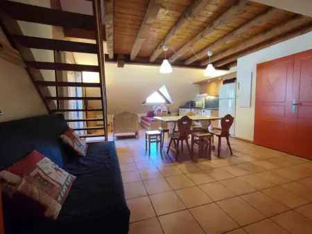 Duplex cosy avec balcon et parking à Pra-Loup, 8 pers - Photo 3
