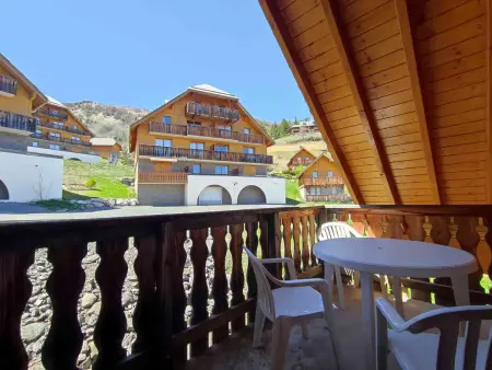 Duplex cosy avec balcon et parking à Pra-Loup, 8 pers - Photo 8