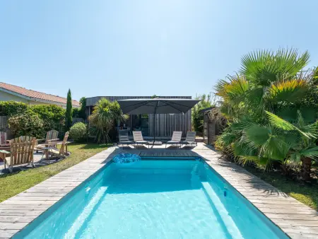 Maison familiale style loft à Biscarrosse - 10 personnes, piscin - Photo 2